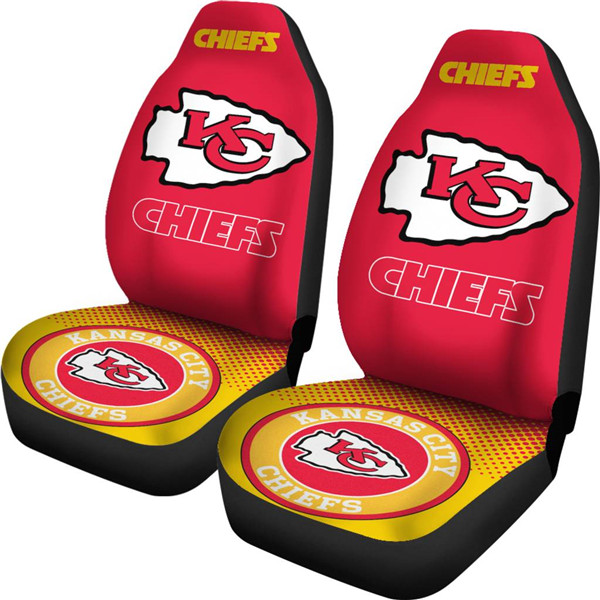 Kansas City Chiefs New Fashion Fantastic Car Seat Covers 001(Pls Check Description For Details)